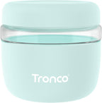 Tronco 24 oz Glass Food Storage Containers with Lids, Airtight, Leak & Spill Proof Glass Lunch Bowls for Meal Prep, Salad, Yogurt, Soup & Stew, Microwave & Dishwasher Safe, BPA-Free, Set of 1