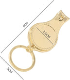 100pcs Personalized 4 in 1 Multi Function Bottle Opener, Nail Clipper, Wedding Favors Brewery, Private Customized, Gold, Multitool Gifts for Men