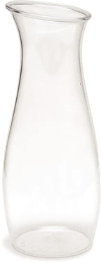 Carlisle FoodService Products 7090207 Cascata Carafe Juice Jar Beverage Decanter Only, Plastic, 1 L, Clear