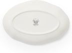 Spode Blue Italian Pickle Dish - 8.5" Porcelain Appetizer Tray with Scroll Border & Countryside Artwork - Elegant Small Serving Piece for Entertaining & Dining Displays - Great Gift for Collectors