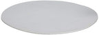Carlisle FoodService Products Ridge Reusable Plate Rimless Plate for Home and Restaurant, Melamine, 9 Inches, Cement
