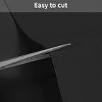 Runner for Dresser Top Bedroom - 17x90 Inch Waterproof Easy to Clean Can Conceal Flaws Protector The Table Top from Scratches Used for Coffee Table Dresser(Black+Black 17x90)