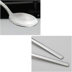 Round Soup Spoon, 12 Pieces Stainless Steel Bouillon Spoons