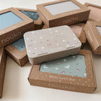 nouka Design Bento Lunch Box | Easy to Open Latches | Spill Proof Design | 6-Compartment Removable Tray | Fairy Bush