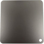ThermiChef 14" by 14" Pizza Steel (3/8" Deluxe Thickness) - Multipurpose Cooking Steel for Ovens & Grills - Made in the USA