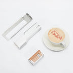 EVEBOT Handheld Food PrintPen for Barista Portable Mini Coffee PrintPen Latte Art Macaron Cookie DIY Design, Bluetooth 4.2-1PCS Red Color