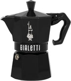Bialetti Mocha Exclusive Black 3 Cup Open Fire (Coffee Maker, Espresso Maker, Makinetta)