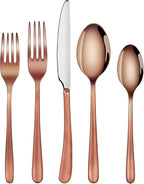 Artaste Rain II Forged 18/10 Stainless Steel (Copper (Service for 4), Flatware (20-Piece Set))