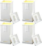 4 Pack Plastic Butter Spreader Corn Cob with Cover Butter Spreader for Corn, Bread & Cooking for Even Spread on Toast, Pancakes, Waffles & Grilling