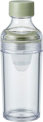 Hario Cold Brew Tea Portable Bottle, 160ml, Smoky Green