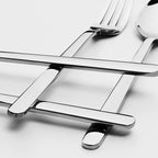 KINGSTONE Dinner Spoons Set of 12, 8 Inch 18/10 Stainless Steel Spoon Cutlery Table Spoons for Home, Kitchen & Restaurant, Dishwasher Safe