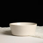 Stone Lain Claire 8-Piece Bowl Set Stoneware, Bowls, Dishwasher and Microwave Safe, Dish Set for 8, White
