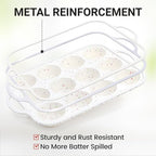 CAKETIME Silicone Muffin Pans for Baking, Metal Reinforced Frame Jumbo 6 Cups & Regular 12 Cups Cupcake Pan Nonstick Muffin Pan for Homemade Baking Easy to Handle