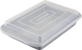 Farberware Nonstick Bakeware Baking Pan With Lid / Nonstick Cake Pan With Lid, Rectangle - 9 Inch x 13 Inch, Gray
