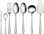 Artaste Rain II Forged 18/10 Stainless Steel (7-Piece Hostess Set)