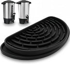 MIMORE Drip Tray - Silicone Coffee Drip Tray for Hamilton 45 Cup and Large Coffee Maker - Drink Dispenser Drip Pan Catcher