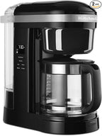 KitchenAid 12 Cup Drip Coffee Maker with Spiral Showerhead - KCM1208