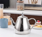 SANQIAHOME Stainless Steel Teapot Coffee Servers 1200ml
