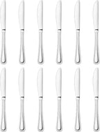 New Star Foodservice 58444 Bead Pattern, Stainless Steel, Dinner Knife, 8.5-Inch Set of 12