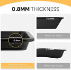 Jelly Roll Pan 15.3” x 11.3” Cookie Sheets for Baking 0.8mm Thick Non Stick Baking Sheets for Oven Heavy Duty Baking Trays