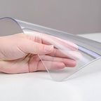 Clear Table Protector 42 x 72 Inch, 1.9mm Thick Waterproof PVC Plastic Table Cover, Durable Table Pad for Dining Room, Kitchen, Writing Desk, and Coffee Tables