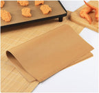 100 Pcs Unbleached Parchment Paper Baking Sheets, 12x16 Inches Non-Stick Precut Baking Parchment, Perfect for Baking Grilling Air Fryer Steaming Bread Cup Cake Cookie