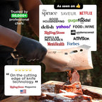 Dalstrong Obliterator Meat & Veggie Cleaver Knife - 9 inch - Gladiator Series R - Wood Stand & Sheath Cover - Razor Sharp Heavy Duty Bone Chopper- 3lbs 6mm Thick - 7CR17MOV Carbon Steel - G10 Handle