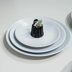 Stoneware Coupe Commercial Grade Dinnerware, Matte White, Plate 12.25", Case of 12