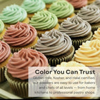 Plant-Based Natural Food Color Powder by Chefmaster, No Artificial Dyes, Beet Juice Powder for Icing, Fondant, Buttercream & Decorating, Quality Crafted in California USA, Hot Pink, 4 oz