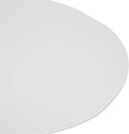 Carlisle FoodService Products Ridge Reusable Plate Rimless Plate for Home and Restaurant, Melamine, 9 Inches, Cement