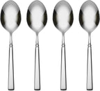 Oneida 2267004C Easton Fine Flatware Dinner Spoons, Set Of 4, 7.3" L x 1.71" W