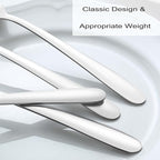 Pleafind 24-Pcs Dinner Forks, 7.1 Inch Forks Silverware, Silverware Forks, Stainless Steel Forks, Mirror Polished Forks Silverware Set, Forks Use for Home, Kitchen or Restaurant, Dishwasher Safe