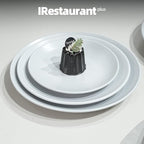 Stoneware Coupe Commercial Grade Dinnerware, Bright White Plate 8.25", Case of 24