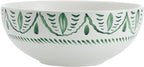 Fitz and Floyd Sicily Green 12 Piece Dinnerware Plate Bowl Set, Service for 4