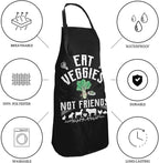 Men Women Apron, Adjustable Neck with 2 Pockets - Chef Apron for Cooking - Mom Dad Gift for Christmas, Birthday