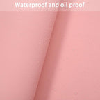 Desk Pad Mat - 24x60 Inch Waterproof Easy to Clean Can Conceal Flaws Protector The Table Top from Scratches Used for Coffee Table Office Table Dresser(Pink+Silvery 24x60)