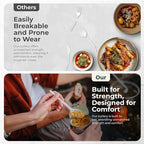 100% Compostable Spoons - (7 in.) 150 Large Biodegradable Spoon Disposable Eco Friendly Spoon Durable and Heat Resistant Alternative to Plastic Spoons with Convenient Tray, By