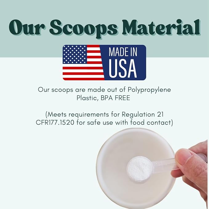 13 mL (13 CC) Long Handle Scoop for Measuring Coffee, Pet Food, Grains, Protein, Spices and Other Dry Goods (Pack of 100)