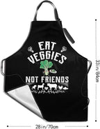 Men Women Apron, Adjustable Neck with 2 Pockets - Chef Apron for Cooking - Mom Dad Gift for Christmas, Birthday
