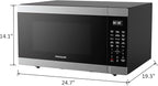 FRIGIDAIRE Stainless Steel Microwave Oven, Multi Function, Programmable, 2.1 Cu Ft