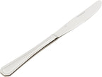 Winco 12-Piece Victoria Dinner Knife Set, 18-8 Stainless Steel