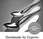 Artaste Rain 18/10 Stainless Steel (Silver (Set of 12), Teaspoon (6.25-Inch))