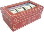 Spode Christmas Tree Gold 2.75" Napkin Ring (Set of 4) - Elegant 22K Gold Accented Holiday Napkin Rings, Fine Porcelain Christmas Table Setting Décor - Ideal for Holiday Dinnerware & Festive Gifting