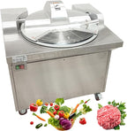110V 24L Commercial Food Chopper Processor 1500W Electric Meat Vegetable Grinder Blender Multifunctional Food Cutter for Meat Vegetables Fruits Ginger Garlic 1400r/min