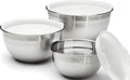 Cuisinart Mixing Bowl Set, Nesting Bowls, Stainless Steel, 3-Piece by Cuisinart