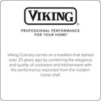 Viking 3-Ply Oval Roasting Pan, 8.5 Quart, Stainless Steel Kitchen Cookware with Metal Induction Lid and Rack, Great for Turkey, Dishwasher and Oven Safe, Silver