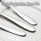 Silverware Set for 12, Amafox 60 Piece Stainless Steel Flatware Set, Mirror Polished Forks and Spoons Knives Cultery Set, Durable and Anti-corrosion, Dishwasher Safe