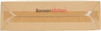 Bonsenkitchen Vacuum Sealer Machine, Multi-Functional Food Sealer with Built-in Cutter & Bag Storage, High-Speed Continuous Working with Globefish Technology, Includes Vacuum Bags & Roll Bag, Black