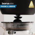 Bonavita Enthusiast 8 Cup Drip Coffee Brewer, Pour Over, SCA Certified Coffee Machine with Glass Carafe, Stainless Steel Panel, Removable Reservoir