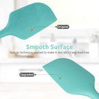 14in Extra Large Silicone Spatula: U-Taste 600ºF Heat Resistant Flexible Silicon Mixing Stirring Cooking Scraping Baking Bowl Scraper Seamless Spreader for Kitchen Nonstick Cookware (Aqua Sky)